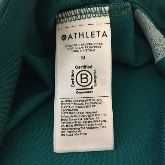 Athleta Green Seasoft Sweatshirt Tee - Picture 12 of 16